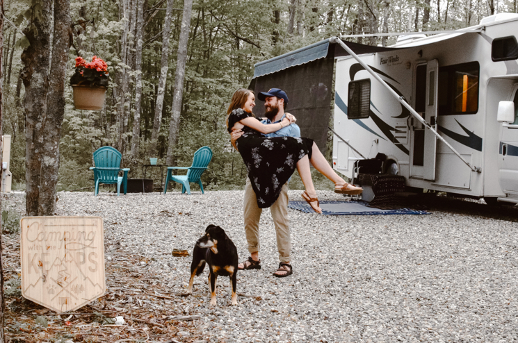 Staying for a summer while traveling in our RV full time